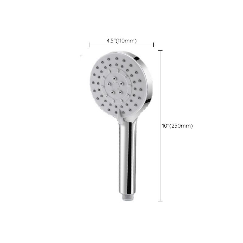 Contemporary Hand Shower Metal Shower Head with Adjustable Spray Pattern Clearhalo 'Bathroom Remodel & Bathroom Fixtures' 'Home Improvement' 'home_improvement' 'home_improvement_shower_heads' 'Shower Heads' 'shower_heads' 'Showers & Bathtubs Plumbing' 'Showers & Bathtubs' 1200x1200_4c21b9ac-1d98-45a3-b3c7-9f31aeb88f70