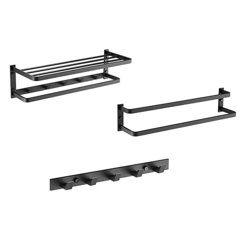 Modern Metal Bathroom Hardware Set 6-Piece Bathroom Accessory Kit Clearhalo 'Bathroom Hardware Sets' 'Bathroom Hardware' 'Bathroom Remodel & Bathroom Fixtures' 'bathroom_hardware_sets' 'Home Improvement' 'home_improvement' 'home_improvement_bathroom_hardware_sets' 1200x1200_4c350961-23fd-48ef-a66f-ad7315c6d24b