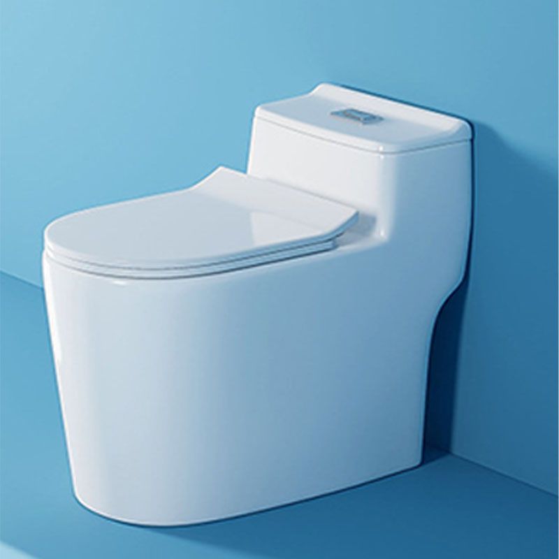 White Elongated One-Piece Toilet Siphon Jet Water Saving Flush Toilet with Toilet Seat Clearhalo 'Bathroom Remodel & Bathroom Fixtures' 'Home Improvement' 'home_improvement' 'home_improvement_toilets' 'Toilets & Bidets' 'Toilets' 1200x1200_4c3545c8-0a19-4281-8b31-d740a2963321