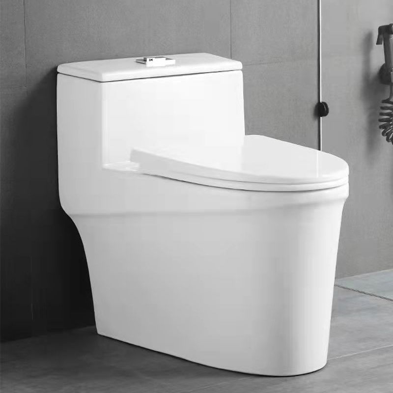 Glossy White Ceramic Toilet Bowl Modern Indoor All-In-One Toilet Clearhalo 'Bathroom Remodel & Bathroom Fixtures' 'Home Improvement' 'home_improvement' 'home_improvement_toilets' 'Toilets & Bidets' 'Toilets' 1200x1200_4c440b50-9e45-47a3-ae42-c610fe4deea7