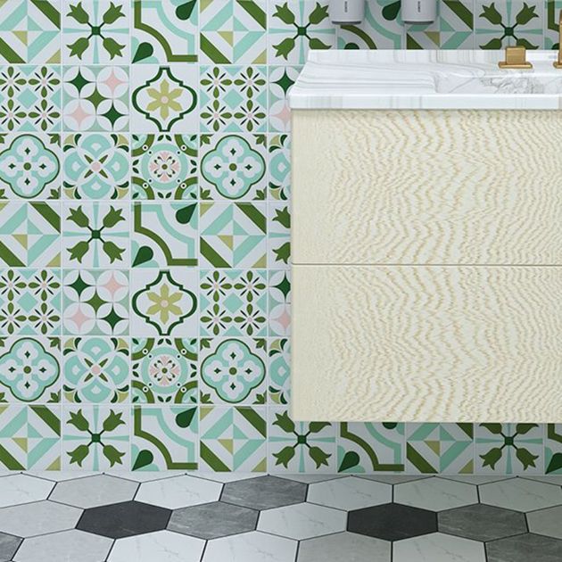 Mosaic Tile Tile-Peel & Stick Modern Plastic Tile-Peel & Stick Clearhalo 'Flooring 'Home Improvement' 'home_improvement' 'home_improvement_peel_stick_blacksplash' 'Peel & Stick Backsplash Tile' 'peel_stick_blacksplash' 'Walls & Ceilings' Walls and Ceiling' 1200x1200_4c4db89e-b458-4cbc-b392-9e76434369af