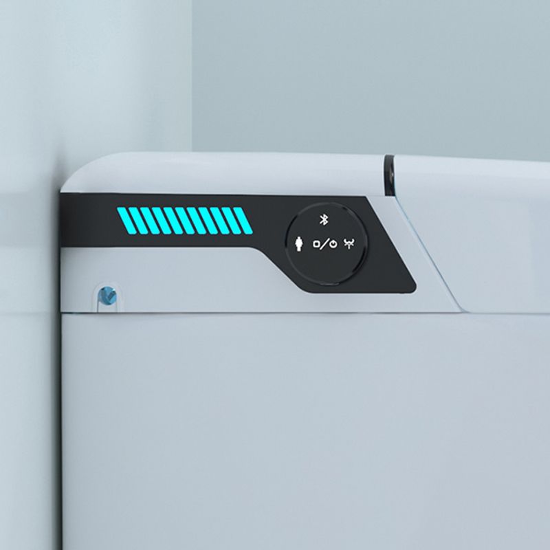 Ceramic Smart Toilet Dual Flush Wall Mounted Bidet with Dryer Clearhalo 'Bathroom Remodel & Bathroom Fixtures' 'Bidets' 'Home Improvement' 'home_improvement' 'home_improvement_bidets' 'Toilets & Bidets' 1200x1200_4c51c254-022a-4aac-95c8-defcf85b8d03