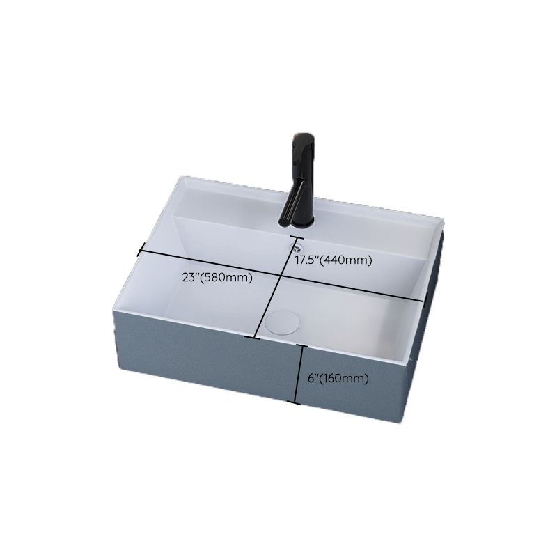 Modern Style Trough Bathroom Sink Rectangle Ceramic Trough Bathroom Sink Clearhalo 'Bathroom Remodel & Bathroom Fixtures' 'Bathroom Sinks & Faucet Components' 'Bathroom Sinks' 'bathroom_sink' 'Home Improvement' 'home_improvement' 'home_improvement_bathroom_sink' 1200x1200_4c583bdc-4766-4d5f-a3bf-77672c7657f0