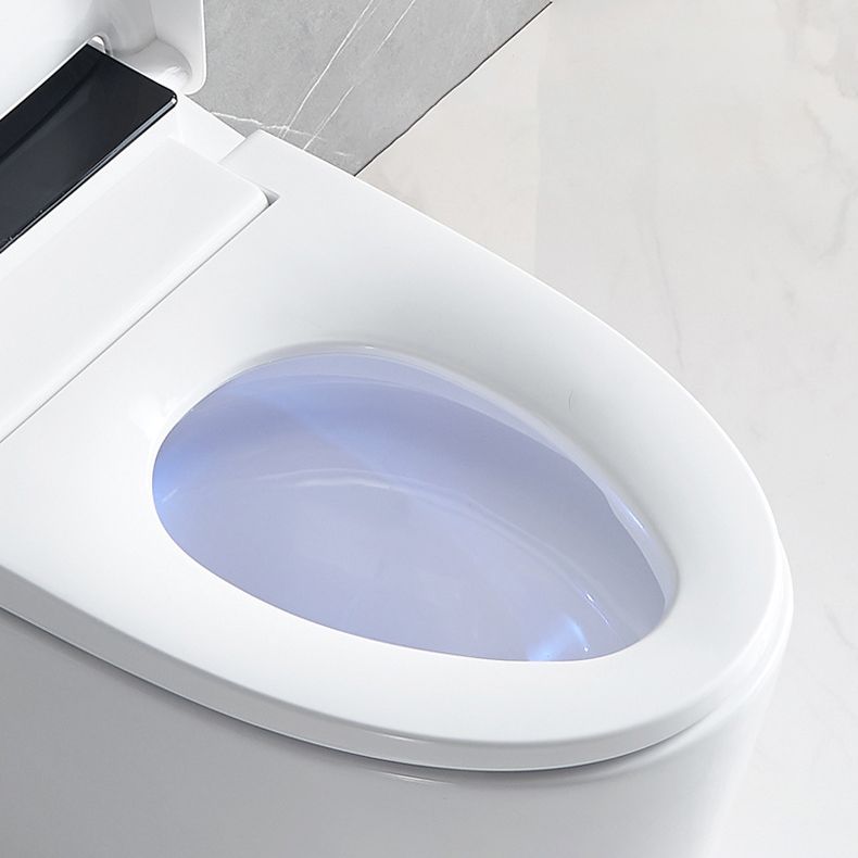 Elongated Floor Mount Bidet Contemporary White Floor Standing Bidet with Heated Seat Clearhalo 'Bathroom Remodel & Bathroom Fixtures' 'Bidets' 'Home Improvement' 'home_improvement' 'home_improvement_bidets' 'Toilets & Bidets' 1200x1200_4c62db28-1439-4941-a2b3-cdac9736ea43