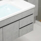 Modern Bathroom Vanity Sink Drawers Rectangular Faucet Mirror Bathroom Vanity Set Clearhalo 'Bathroom Remodel & Bathroom Fixtures' 'Bathroom Vanities' 'bathroom_vanities' 'Home Improvement' 'home_improvement' 'home_improvement_bathroom_vanities' 1200x1200_4c7dc9a8-8647-4084-b2f2-d872c40cdbc0