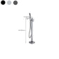 Floor Mounted Metal Freestanding Tub Filler Copper Freestanding Faucet with Hose Clearhalo 'Bathroom Remodel & Bathroom Fixtures' 'Bathtub Faucets' 'bathtub_faucets' 'Home Improvement' 'home_improvement' 'home_improvement_bathtub_faucets' 1200x1200_4cb2efbd-3982-4f31-ba78-12483dba40ba