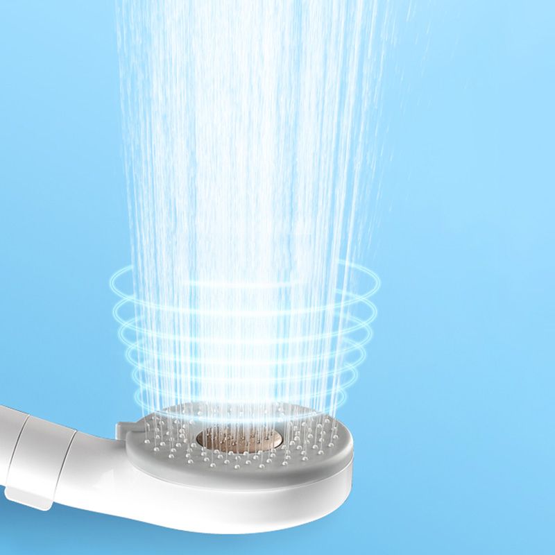 Contemporary Shower Head Solid Color Round Plastic Handheld Shower Head Clearhalo 'Bathroom Remodel & Bathroom Fixtures' 'Home Improvement' 'home_improvement' 'home_improvement_shower_heads' 'Shower Heads' 'shower_heads' 'Showers & Bathtubs Plumbing' 'Showers & Bathtubs' 1200x1200_4cdd5047-ad70-4525-9b8a-51b9d9413eb3