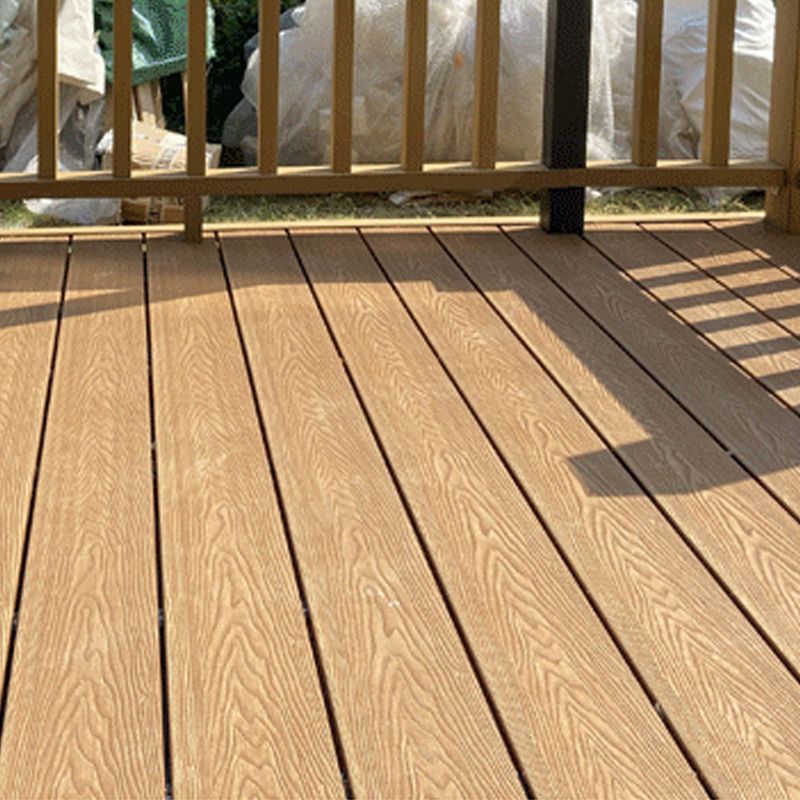 Composite Deck Plank Solid Color Wire Brushed Deck Tiles for Outdoor Clearhalo 'Home Improvement' 'home_improvement' 'home_improvement_outdoor_deck_tiles_planks' 'Outdoor Deck Tiles & Planks' 'Outdoor Flooring & Tile' 'Outdoor Remodel' 'outdoor_deck_tiles_planks' 1200x1200_4cef7ff1-7a0f-42f0-ab09-5525702466bb