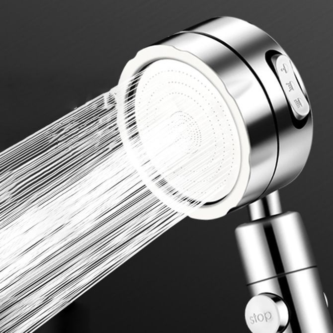 Adjustable Water Flow Shower Head Solid Color 3 Settings Round Handheld Shower Head Clearhalo 'Bathroom Remodel & Bathroom Fixtures' 'Home Improvement' 'home_improvement' 'home_improvement_shower_heads' 'Shower Heads' 'shower_heads' 'Showers & Bathtubs Plumbing' 'Showers & Bathtubs' 1200x1200_4d10527f-c0c6-4071-851e-3c312373c9b8