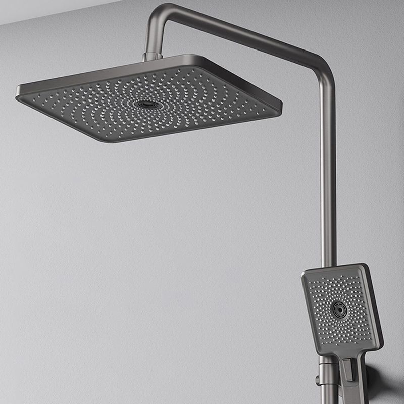 Modern Style Shower System Copper Spot Resist Wall Mounted Shower System Clearhalo 'Bathroom Remodel & Bathroom Fixtures' 'Home Improvement' 'home_improvement' 'home_improvement_shower_faucets' 'Shower Faucets & Systems' 'shower_faucets' 'Showers & Bathtubs Plumbing' 'Showers & Bathtubs' 1200x1200_4d443c07-9f4d-438e-9415-108ddb3c2cfa