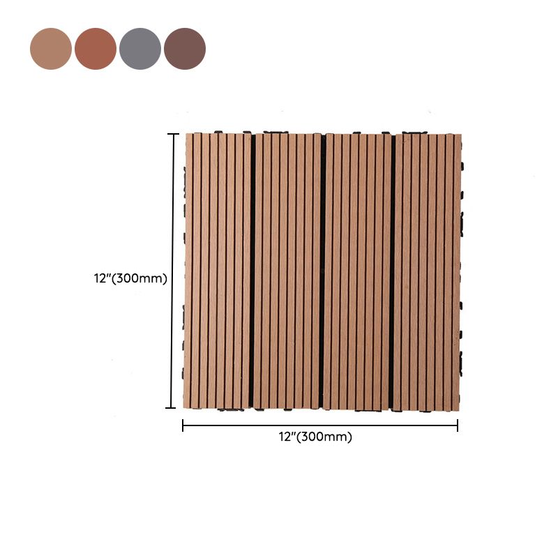 Rectangle Engineered Floor Tile Water Resistant Parquet Wooden Floor for Balcony Clearhalo 'Flooring 'Hardwood Flooring' 'hardwood_flooring' 'Home Improvement' 'home_improvement' 'home_improvement_hardwood_flooring' Walls and Ceiling' 1200x1200_4d520448-51d1-4f27-9327-4410047a88ff
