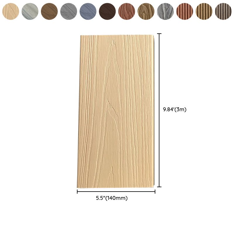 Embossed Composite Deck Plank Nailed Deck Tile Kit Outdoor Patio Clearhalo 'Home Improvement' 'home_improvement' 'home_improvement_outdoor_deck_tiles_planks' 'Outdoor Deck Tiles & Planks' 'Outdoor Flooring & Tile' 'Outdoor Remodel' 'outdoor_deck_tiles_planks' 1200x1200_4d6cfbb6-1bd8-4087-b44c-ab2026ebe2af