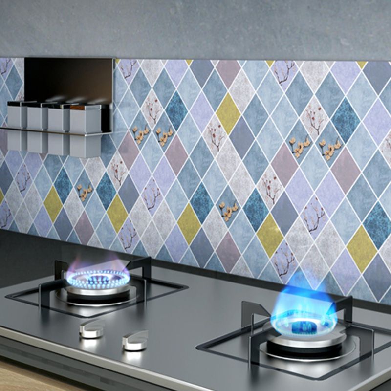 Peel and Stick Wall Tile Plastic Square Mosaic Waterproof Peel and Stick Wall Tile Clearhalo 'Flooring 'Home Improvement' 'home_improvement' 'home_improvement_peel_stick_blacksplash' 'Peel & Stick Backsplash Tile' 'peel_stick_blacksplash' 'Walls & Ceilings' Walls and Ceiling' 1200x1200_4d774ce3-6279-4115-8637-c25df2354501