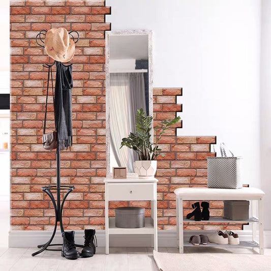 Modern Wall Panel 3D Brick Peel and Stick Waterproof Wall Paneling Clearhalo 'Flooring 'Home Improvement' 'home_improvement' 'home_improvement_wall_paneling' 'Wall Paneling' 'wall_paneling' 'Walls & Ceilings' Walls and Ceiling' 1200x1200_4d85520a-7f11-4f27-a76d-bf828287777c