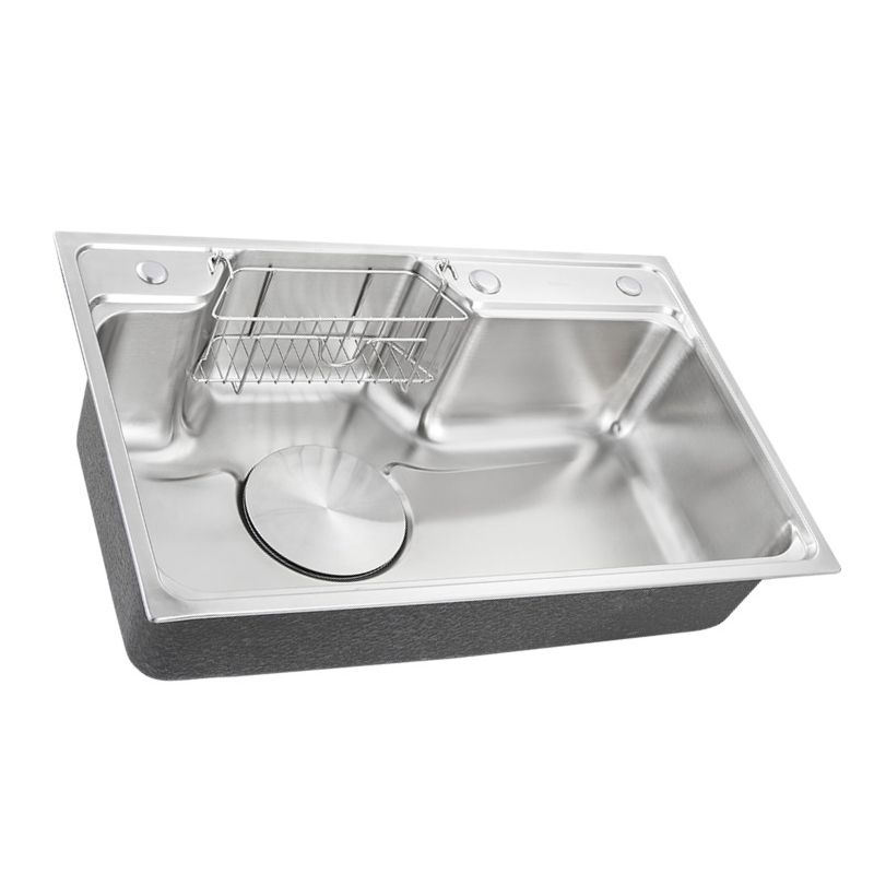 Classic Stainless Steel Sink Overflow Hole Kitchen Sink with Faucet Clearhalo 'Home Improvement' 'home_improvement' 'home_improvement_kitchen_sinks' 'Kitchen Remodel & Kitchen Fixtures' 'Kitchen Sinks & Faucet Components' 'Kitchen Sinks' 'kitchen_sinks' 1200x1200_4d8f10fd-a90f-48b9-92f8-4944ae7f1045