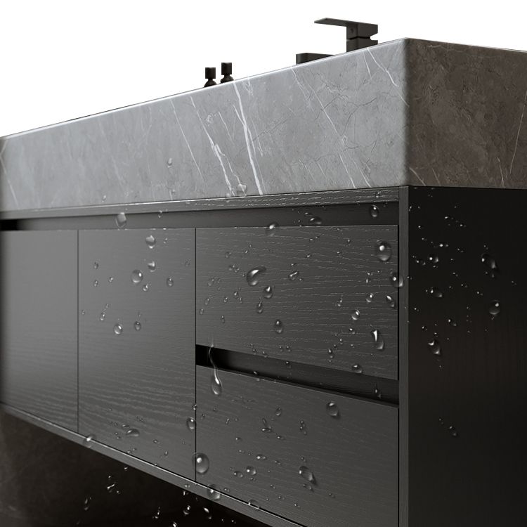 Modern Wall Mount Bathroom Vanity Set Stone Bathroom Vanity with Mirror Clearhalo 'Bathroom Remodel & Bathroom Fixtures' 'Bathroom Vanities' 'bathroom_vanities' 'Home Improvement' 'home_improvement' 'home_improvement_bathroom_vanities' 1200x1200_4dbfa24a-7fd2-47ed-911d-c7c2baa3abf9