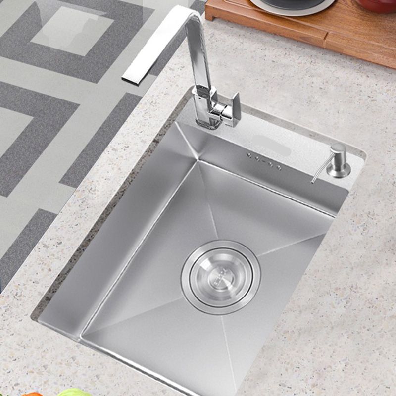 Modern Style Kitchen Sink Stainless Steel Drop-In Kitchen Sink Clearhalo 'Home Improvement' 'home_improvement' 'home_improvement_kitchen_sinks' 'Kitchen Remodel & Kitchen Fixtures' 'Kitchen Sinks & Faucet Components' 'Kitchen Sinks' 'kitchen_sinks' 1200x1200_4dce0ff8-9cf7-44b4-a2bc-810e7c6140cb