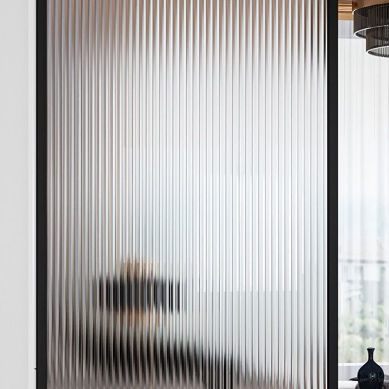 Black Fixed Shower Screen Full Frame Half Partition Bathroom Door Clearhalo 'Bathroom Remodel & Bathroom Fixtures' 'Home Improvement' 'home_improvement' 'home_improvement_shower_tub_doors' 'Shower and Tub Doors' 'shower_tub_doors' 'Showers & Bathtubs' 1200x1200_4dcfab67-33f5-4315-b1d9-4cb5070287f1