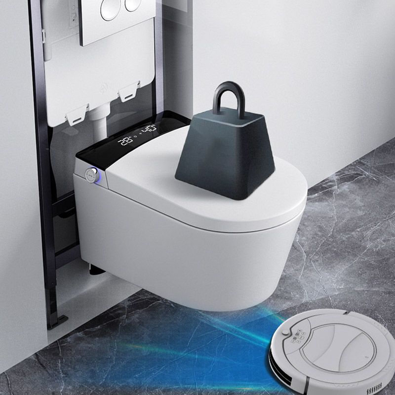 Contemporary 1-Piece Toilet Wall-mount Urine Toilet with Slow Close Seat for Washroom Clearhalo 'Bathroom Remodel & Bathroom Fixtures' 'Home Improvement' 'home_improvement' 'home_improvement_toilets' 'Toilets & Bidets' 'Toilets' 1200x1200_4dd01655-fac4-4cff-b954-e799ff64306f