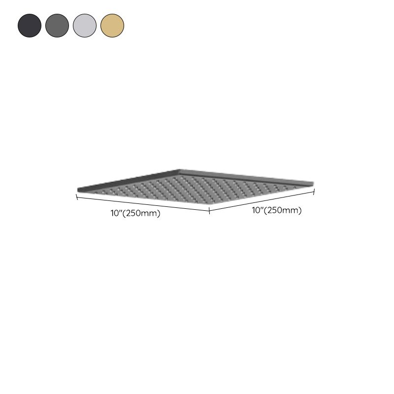 Shower Trim Square Massage Jet Rain Wall Mounted Shower System Clearhalo 'Bathroom Remodel & Bathroom Fixtures' 'Home Improvement' 'home_improvement' 'home_improvement_shower_faucets' 'Shower Faucets & Systems' 'shower_faucets' 'Showers & Bathtubs Plumbing' 'Showers & Bathtubs' 1200x1200_4debba00-318c-4dd7-ad68-143df73a264f