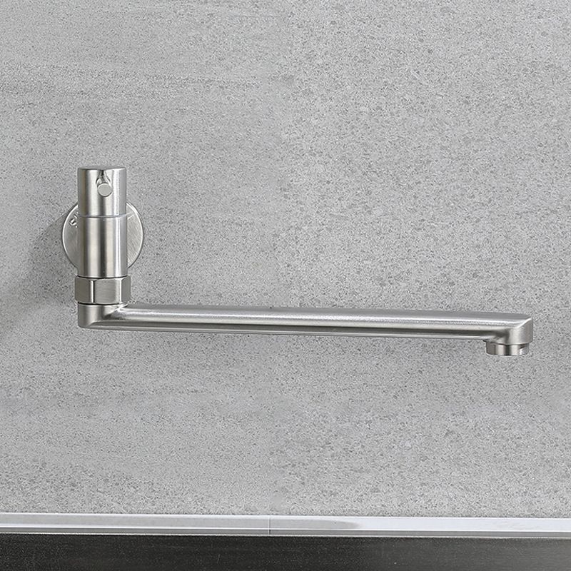 Kitchen Faucet Pot Filler Single Handle Swivel Stainless Steel Kitchen Faucet Clearhalo 'Home Improvement' 'home_improvement' 'home_improvement_kitchen_faucets' 'Kitchen Faucets' 'Kitchen Remodel & Kitchen Fixtures' 'Kitchen Sinks & Faucet Components' 'kitchen_faucets' 1200x1200_4e340852-482e-4c31-a301-bbca4f04e69f