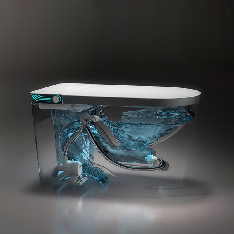 Contemporary Siphon Jet Toilet Bowl Polished Finish All-In-One Toilet Clearhalo 'Bathroom Remodel & Bathroom Fixtures' 'Home Improvement' 'home_improvement' 'home_improvement_toilets' 'Toilets & Bidets' 'Toilets' 1200x1200_4e460785-3aef-4de0-b2df-38ac85b1aaff