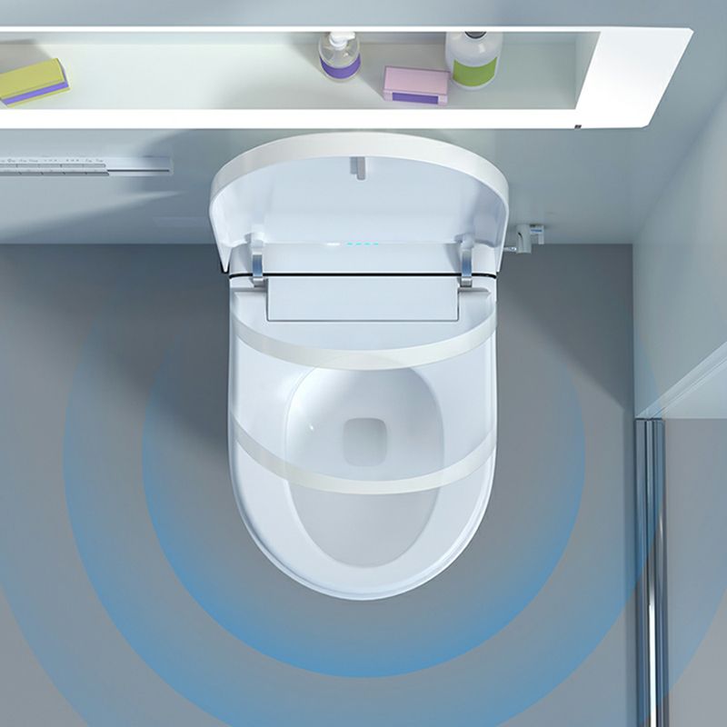 Wall Mounted Modern No Water Tank Flush Toilet with Slow Close Seat and Heated Seat Clearhalo 'Bathroom Remodel & Bathroom Fixtures' 'Bidets' 'Home Improvement' 'home_improvement' 'home_improvement_bidets' 'Toilets & Bidets' 1200x1200_4e4ab2bd-7d43-49f1-ad34-7ee0769602ac