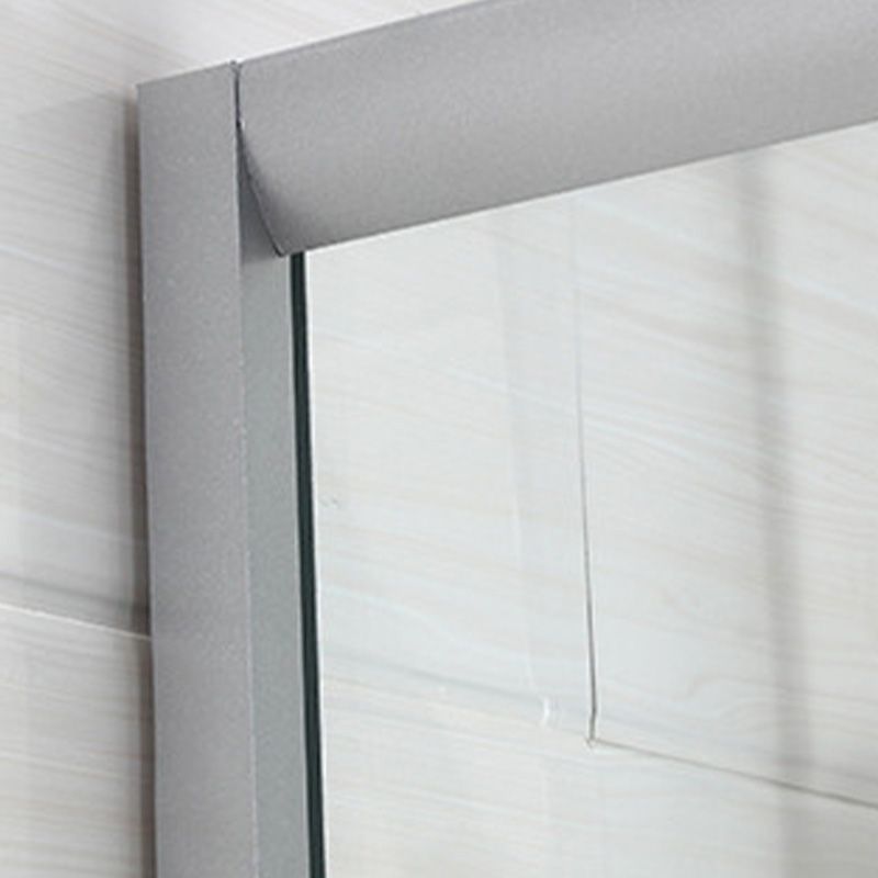 Semi-Frameless Shower Bath Door Double Sliding Shower Doors Patterned Clearhalo 'Bathroom Remodel & Bathroom Fixtures' 'Home Improvement' 'home_improvement' 'home_improvement_shower_tub_doors' 'Shower and Tub Doors' 'shower_tub_doors' 'Showers & Bathtubs' 1200x1200_4e546e0d-9b8b-4f88-9a8f-3c1760b50f5a