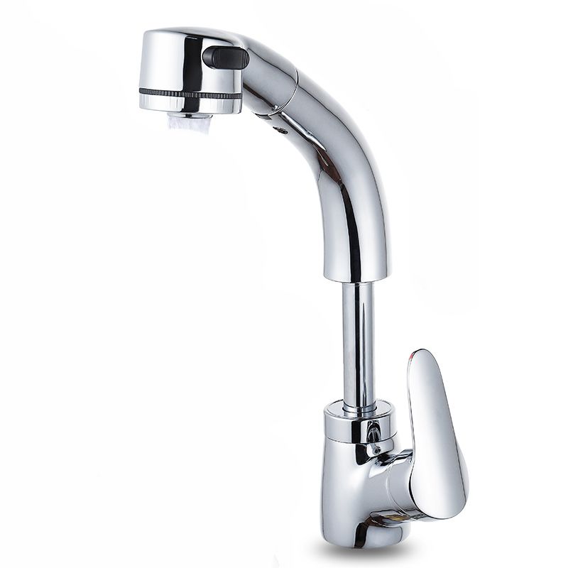 Modern Plain Vessel Sink Faucet High Arch Bathroom Sink Faucet Clearhalo 'Bathroom Remodel & Bathroom Fixtures' 'Bathroom Sink Faucets' 'Bathroom Sinks & Faucet Components' 'bathroom_sink_faucets' 'Home Improvement' 'home_improvement' 'home_improvement_bathroom_sink_faucets' 1200x1200_4e684d77-991d-4007-9a5f-11ca76871512