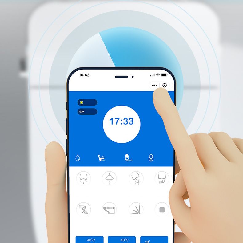 Modern Skirted Urine Toilet Heated Seat Flush Toilet with Seat Clearhalo 'Bathroom Remodel & Bathroom Fixtures' 'Home Improvement' 'home_improvement' 'home_improvement_toilets' 'Toilets & Bidets' 'Toilets' 1200x1200_4e6bb125-919c-4703-a558-e02f789cb1e7