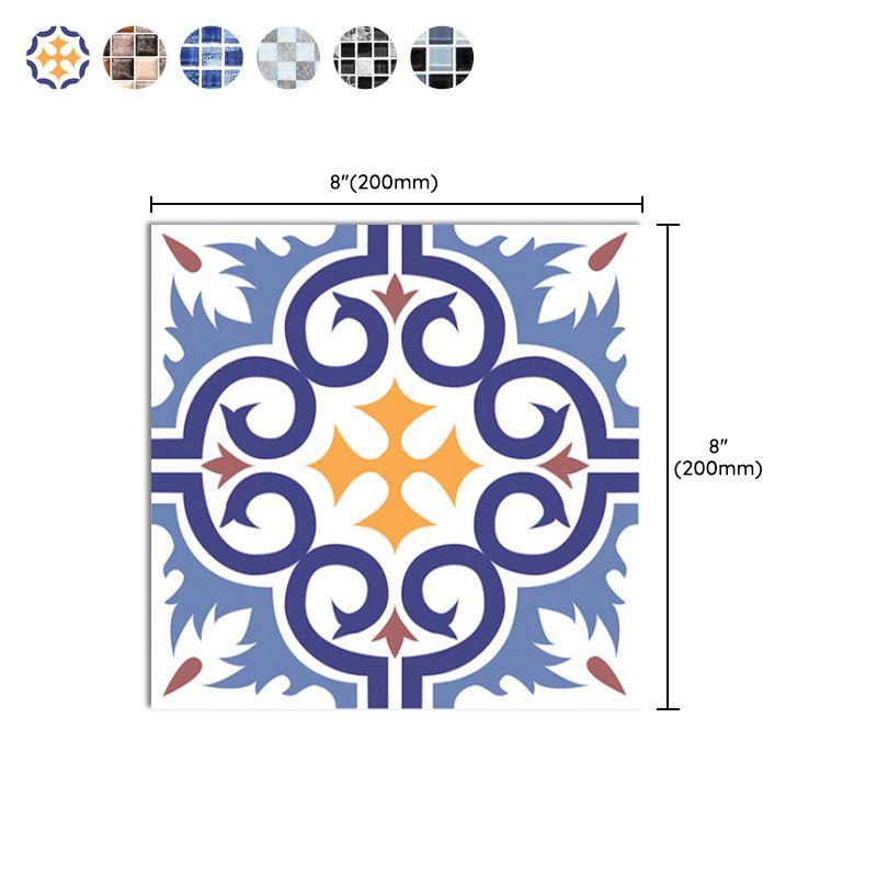 Mosaic Tile Wallpaper PVC Waterproof Peel & Stick Mosaic Tile Clearhalo 'Flooring 'Home Improvement' 'home_improvement' 'home_improvement_peel_stick_blacksplash' 'Peel & Stick Backsplash Tile' 'peel_stick_blacksplash' 'Walls & Ceilings' Walls and Ceiling' 1200x1200_4e6c2ddb-0ce0-408d-8754-49506655894a