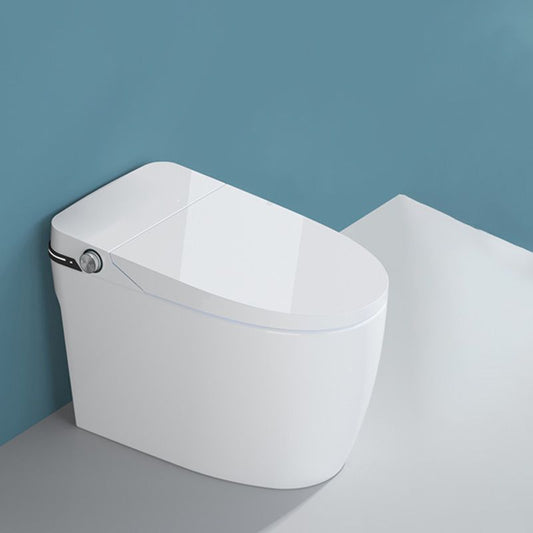 15.9" W Antimicrobial Ceramic Floor Mount Bidet with Warm Air Dryer Clearhalo 'Bathroom Remodel & Bathroom Fixtures' 'Bidets' 'Home Improvement' 'home_improvement' 'home_improvement_bidets' 'Toilets & Bidets' 1200x1200_4e857d05-4c62-4a97-9312-710121815a93