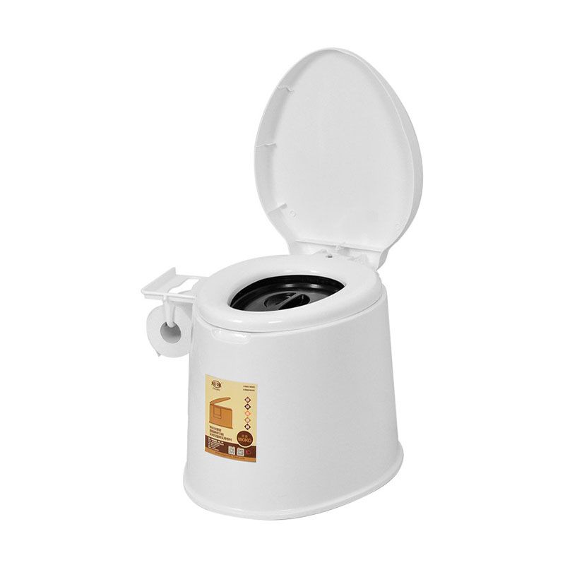 Contemporary Plastic Toilet Floor Mounted Toilet Bowl with Seat for Bathroom Clearhalo 'Bathroom Remodel & Bathroom Fixtures' 'Home Improvement' 'home_improvement' 'home_improvement_toilets' 'Toilets & Bidets' 'Toilets' 1200x1200_4e8831b8-3b5b-4bd0-90c4-056fb0c366ee