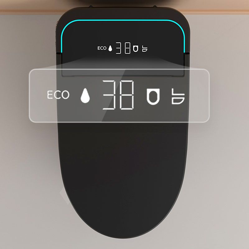 19.68" H Electronic Elongated Toilet Floor Standing Bidet in Black Clearhalo 'Bathroom Remodel & Bathroom Fixtures' 'Bidets' 'Home Improvement' 'home_improvement' 'home_improvement_bidets' 'Toilets & Bidets' 1200x1200_4e9d6d2a-f1da-4151-b809-8e7bd09ebc9b