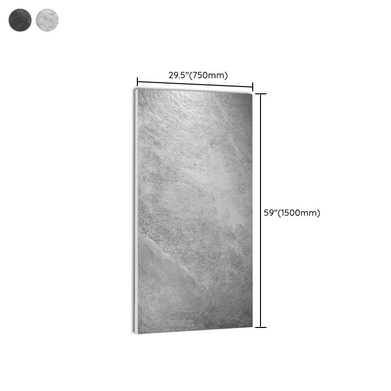 Rectangle Floor Tile Straight Edge Pure Color Floor Tile for Living Room Clearhalo 'Floor Tiles & Wall Tiles' 'floor_tiles_wall_tiles' 'Flooring 'Home Improvement' 'home_improvement' 'home_improvement_floor_tiles_wall_tiles' Walls and Ceiling' 1200x1200_4eb44865-7659-4480-89be-86f1fdeb84b3