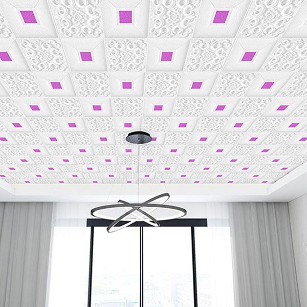 Modern Tin Backsplash Paneling Smooth Wall Ceiling XPE Cotton Set of 1 Clearhalo 'Flooring 'Home Improvement' 'home_improvement' 'home_improvement_wall_paneling' 'Wall Paneling' 'wall_paneling' 'Walls & Ceilings' Walls and Ceiling' 1200x1200_4ebc7f10-a719-4949-87a5-3e67fde023df