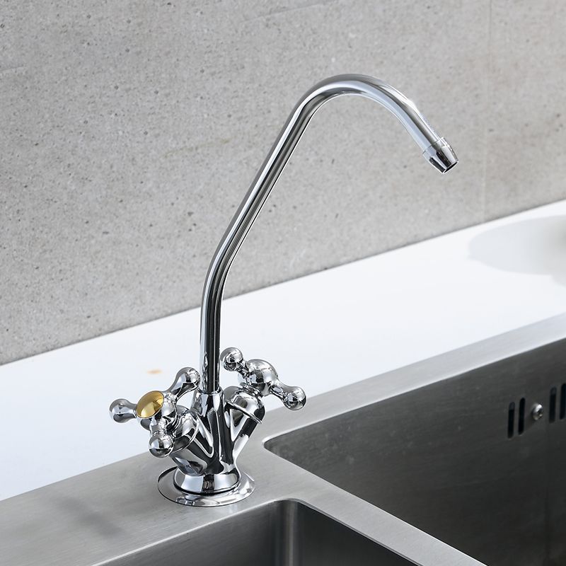 Kitchen Filtered Faucet Copper Gooseneck Kitchen Filtered Faucet Clearhalo 'Home Improvement' 'home_improvement' 'home_improvement_kitchen_faucets' 'Kitchen Faucets' 'Kitchen Remodel & Kitchen Fixtures' 'Kitchen Sinks & Faucet Components' 'kitchen_faucets' 1200x1200_4ec9fb8b-8d72-4a29-a800-07e18dbd1e8c