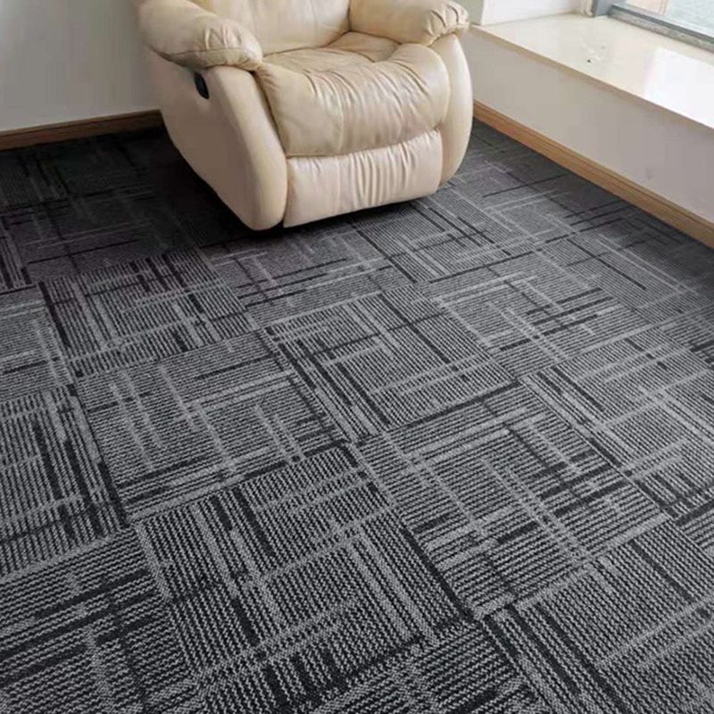 Carpet Tile Non-Skid Fade Resistant Geometry Loose Lay Carpet Tiles Clearhalo 'Carpet Tiles & Carpet Squares' 'carpet_tiles_carpet_squares' 'Flooring 'Home Improvement' 'home_improvement' 'home_improvement_carpet_tiles_carpet_squares' Walls and Ceiling' 1200x1200_4f179693-67f8-4095-bcf7-de98cae4e371