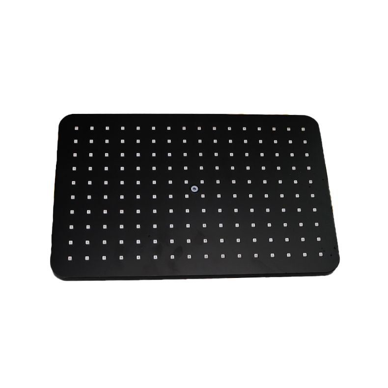 Modern Rectangle Shower Head Combo Standard Spray Pattern with Handheld Shower Head Clearhalo 'Bathroom Remodel & Bathroom Fixtures' 'Home Improvement' 'home_improvement' 'home_improvement_shower_heads' 'Shower Heads' 'shower_heads' 'Showers & Bathtubs Plumbing' 'Showers & Bathtubs' 1200x1200_4f20eb95-098d-4f92-be5a-1f489b4046de