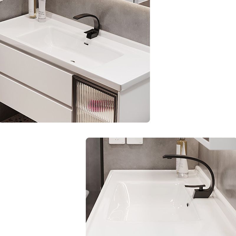 Modern Sink Vanity Bathroom Color Block Wall Mount Vanity Cabinet Clearhalo 'Bathroom Remodel & Bathroom Fixtures' 'Bathroom Vanities' 'bathroom_vanities' 'Home Improvement' 'home_improvement' 'home_improvement_bathroom_vanities' 1200x1200_4f3ee535-c320-43e9-9c41-02f55fad45cb