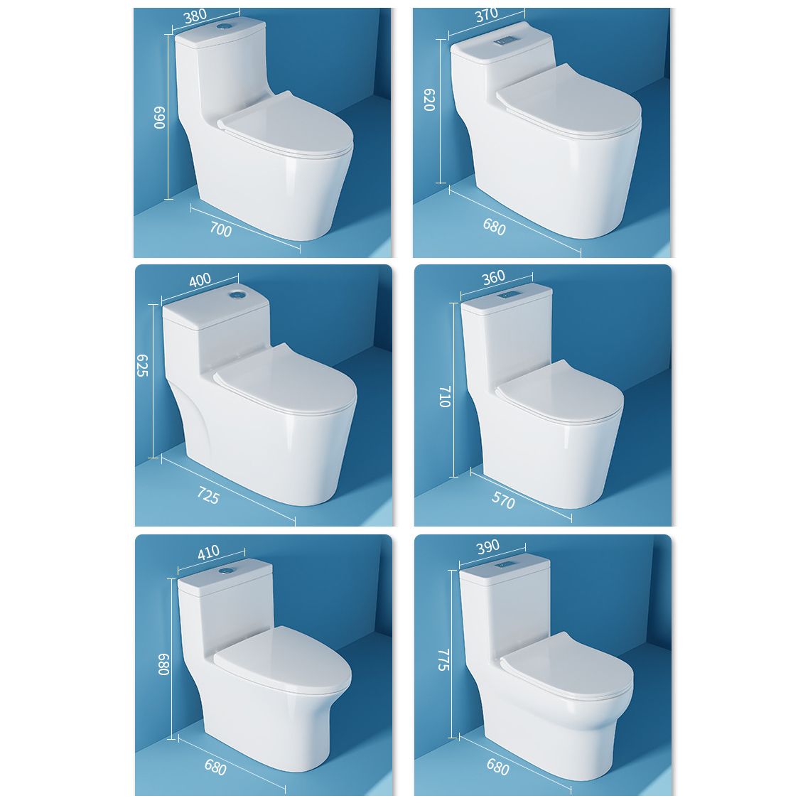 Contemporary Floor Mounted Toilet Bowl One-Piece Toilet for Washroom Clearhalo 'Bathroom Remodel & Bathroom Fixtures' 'Home Improvement' 'home_improvement' 'home_improvement_toilets' 'Toilets & Bidets' 'Toilets' 1200x1200_4f5dfe17-3c7e-481d-8775-a5728f7ec18a