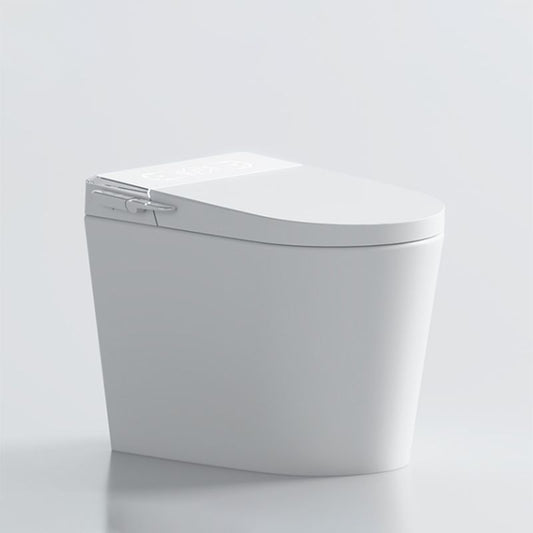Ceramic Contemporary Foot Sensor Elongated Heated Seat Floor Standing Bidet Clearhalo 'Bathroom Remodel & Bathroom Fixtures' 'Bidets' 'Home Improvement' 'home_improvement' 'home_improvement_bidets' 'Toilets & Bidets' 1200x1200_4f68f96d-7107-4821-bfc9-284e874224fc