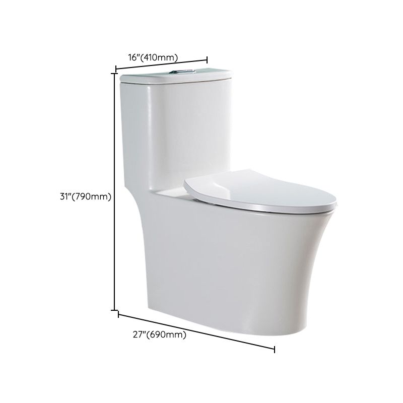 Traditional Toilet Bowl All-In-One Floor Mounted Siphon Jet Toilet Clearhalo 'Bathroom Remodel & Bathroom Fixtures' 'Home Improvement' 'home_improvement' 'home_improvement_toilets' 'Toilets & Bidets' 'Toilets' 1200x1200_4f7b9ace-6aa3-4bda-adb8-ffd4765a9404