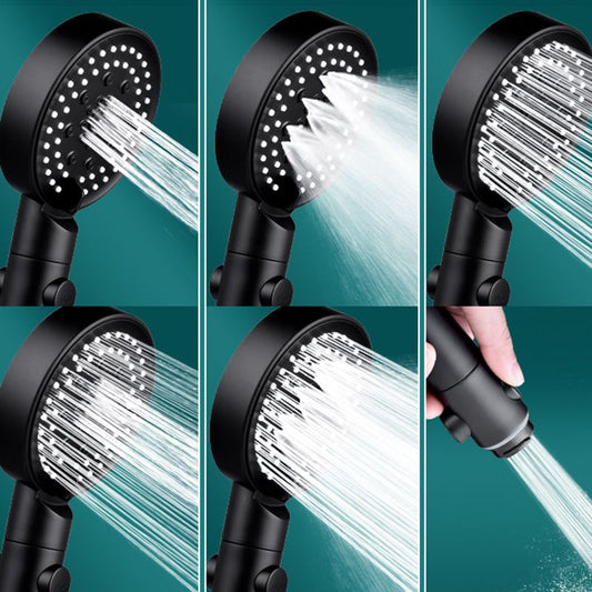 Modern Showerhead 6-Setting Adjustable Spray Pattern Handheld Shower Head Clearhalo 'Bathroom Remodel & Bathroom Fixtures' 'Home Improvement' 'home_improvement' 'home_improvement_shower_heads' 'Shower Heads' 'shower_heads' 'Showers & Bathtubs Plumbing' 'Showers & Bathtubs' 1200x1200_4f7d750f-83bf-4233-932b-feffe81250cd