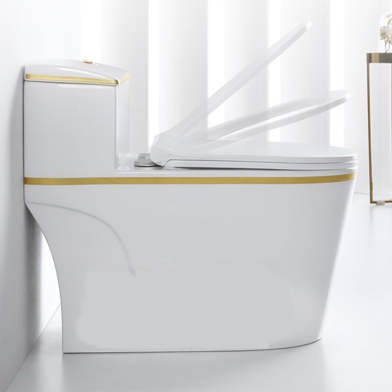 Siphon Jet Toilet Traditional One-Piece Toilet with Slow Close Seat Clearhalo 'Bathroom Remodel & Bathroom Fixtures' 'Home Improvement' 'home_improvement' 'home_improvement_toilets' 'Toilets & Bidets' 'Toilets' 1200x1200_4f99dc6c-be8c-47b5-97a5-05866cf6e3c4