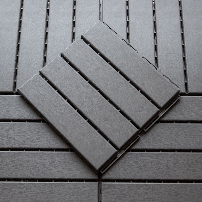 Contemporary Square Wood Tile Smooth Brown Engineered Wood for Patio Garden Clearhalo 'Flooring 'Hardwood Flooring' 'hardwood_flooring' 'Home Improvement' 'home_improvement' 'home_improvement_hardwood_flooring' Walls and Ceiling' 1200x1200_4fa1c65a-cf8e-46b3-9c2d-88ad31857170