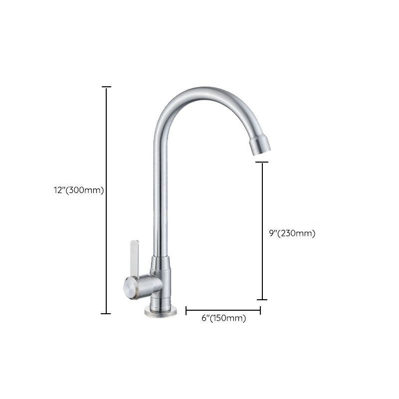 Modern Pull Down One Handle Kitchen Faucet High Arch Filler with No Sensor Clearhalo 'Home Improvement' 'home_improvement' 'home_improvement_kitchen_faucets' 'Kitchen Faucets' 'Kitchen Remodel & Kitchen Fixtures' 'Kitchen Sinks & Faucet Components' 'kitchen_faucets' 1200x1200_4fbcdcd6-84e7-44ae-b563-deb1227151bc
