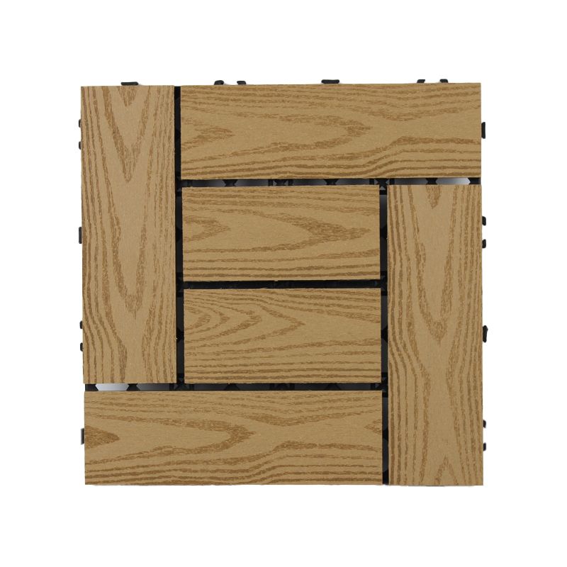 12" X 12"Square PVC Patio Tiles Snapping Installation Outdoor Flooring Tiles Clearhalo 'Home Improvement' 'home_improvement' 'home_improvement_outdoor_deck_tiles_planks' 'Outdoor Deck Tiles & Planks' 'Outdoor Flooring & Tile' 'Outdoor Remodel' 'outdoor_deck_tiles_planks' 1200x1200_4fca51b0-0234-4fc8-b464-ff41495945f5