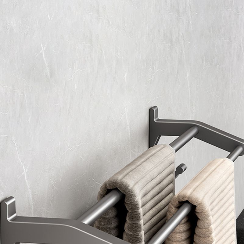 Modern Bathroom Accessories Hardware Set Grey Bathroom Hardware Clearhalo 'Bathroom Hardware Sets' 'Bathroom Hardware' 'Bathroom Remodel & Bathroom Fixtures' 'bathroom_hardware_sets' 'Home Improvement' 'home_improvement' 'home_improvement_bathroom_hardware_sets' 1200x1200_4fea3418-4a8f-4b69-8b23-e155f9bbef90