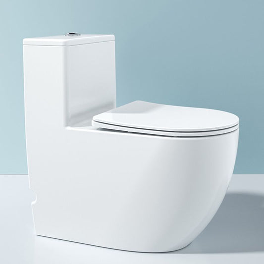 Contemporary Ceramic Toilet Bowl White Floor Mount Urine Toilet with Seat for Washroom Clearhalo 'Bathroom Remodel & Bathroom Fixtures' 'Home Improvement' 'home_improvement' 'home_improvement_toilets' 'Toilets & Bidets' 'Toilets' 1200x1200_4ff0c067-ceca-4681-ac0b-f5bb944df002